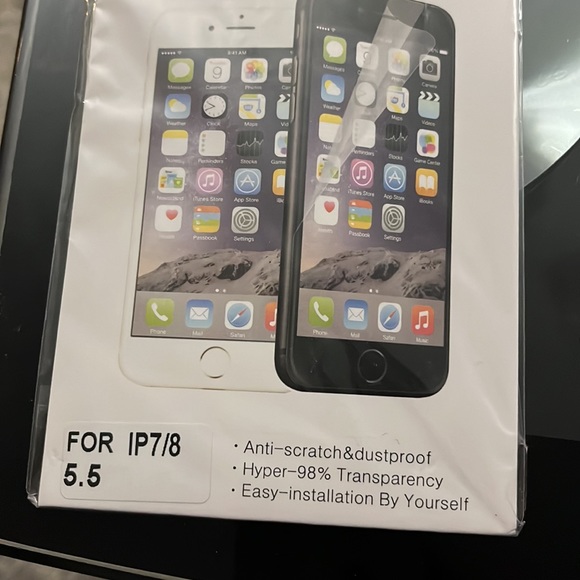 SALE!! NWT IPHONE 7-8 SCREEN PROTECTIVE FILM๐ฅ - Picture 2 of 5